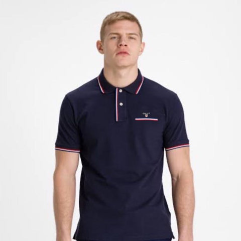 Premium Initial Logo Polo T-shirt