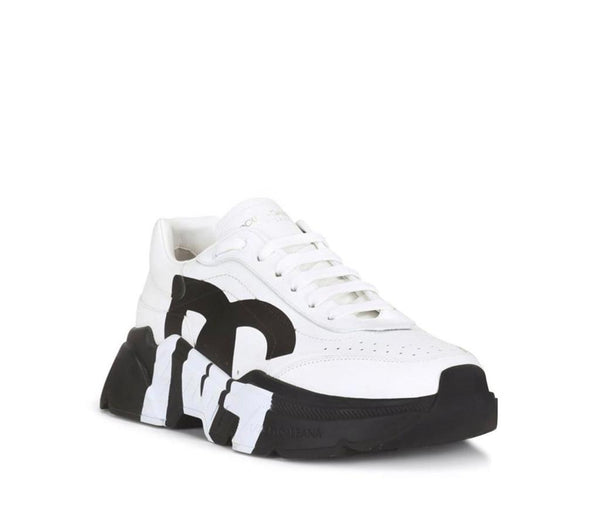 Logo-Print Lace-Up Sneakers