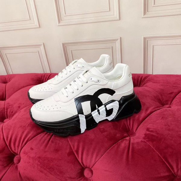 Logo-Print Lace-Up Sneakers