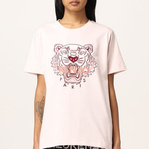Latest Lion Print Round Neck T shirt