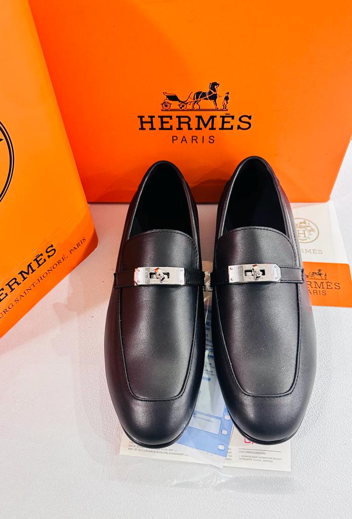 Classic Brand Initial Loafer For Men