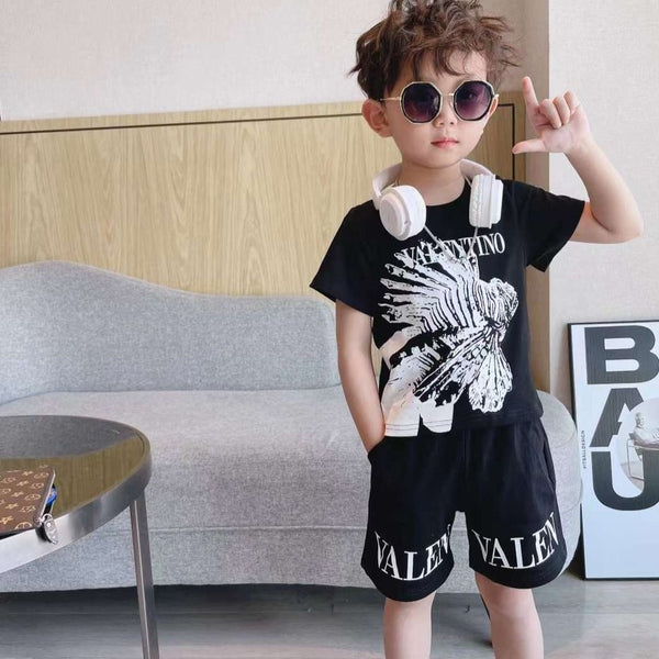 Latest Printed T-shirt And Shorts For kids