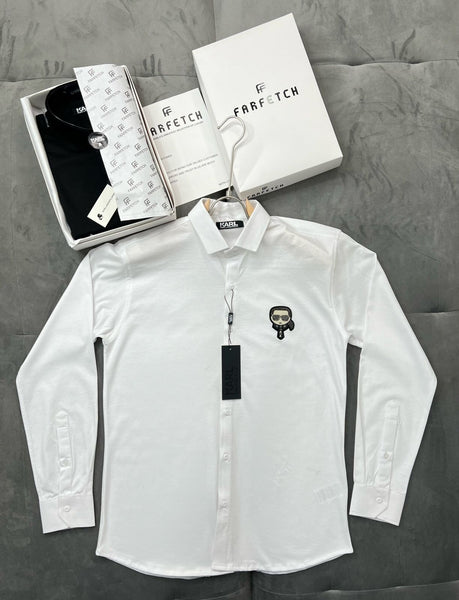 Latest Patched Logo Shirt For Men