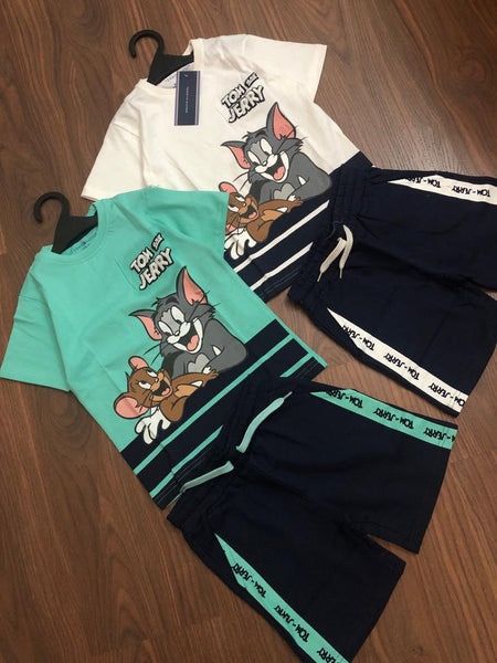Tom And Jerry Print Cord Set For Kids