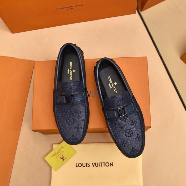 Premium Embossed Leather Loafers For Men