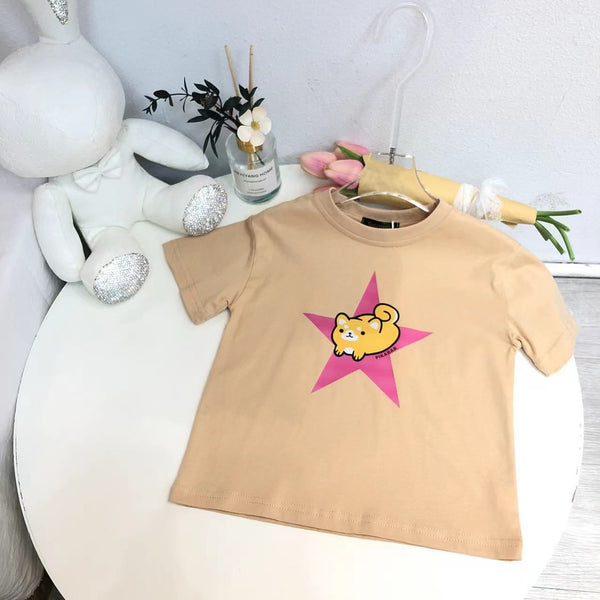 Luxury Logo Printed T-shirt For Kids