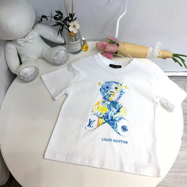 Fashionable Bear Printed T-shirt For Kids