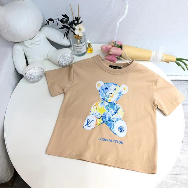 Fashionable Bear Printed T-shirt For Kids