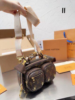 Louis Vuitton Monogram Utility Crossbody Bag - Brown Crossbody