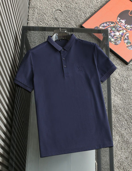 Cashmere And Cotton Blend Short-Sleeved Polo