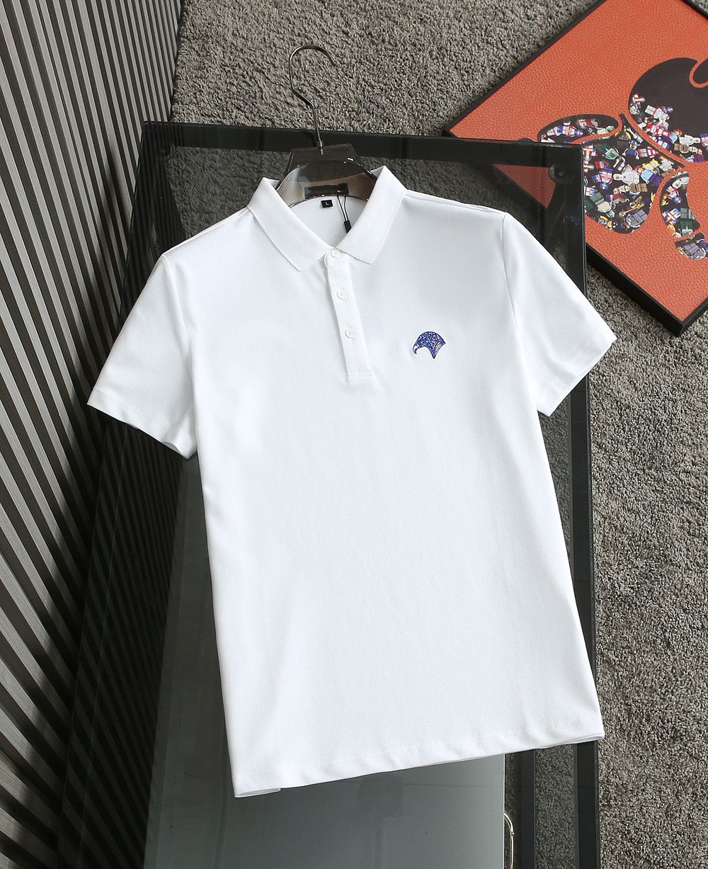 Elevate Your Casual Look with Embroidered Cotton Polo Tees