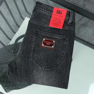 Stretchable Fabric Regular Cut Denim Jeans
