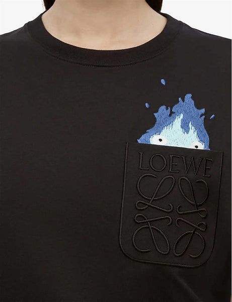 Calcifer Pocket T-Shirt For Women