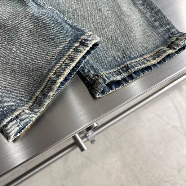Premium Embroidered  Denim Jeans For Men