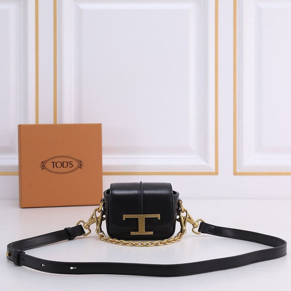 T-Timeless Crossbody Bag in Micro Leather