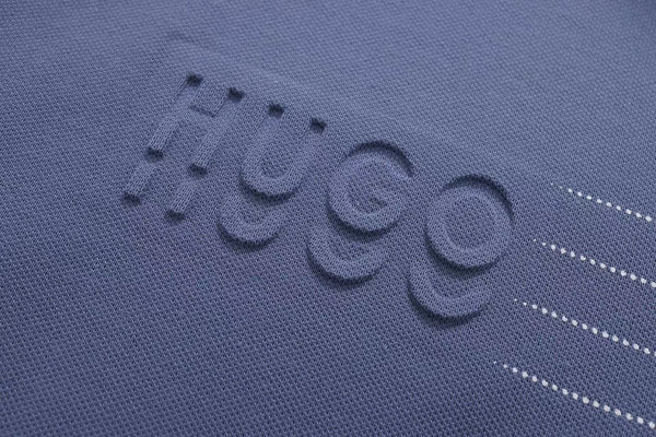 Premium Embossed Logo Polo T-shirt
