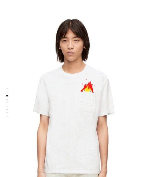 Calcifer Pocket T-Shirt For Women