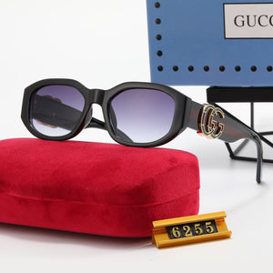 Designer Gradient -Framed Double G Signature Sunglasses