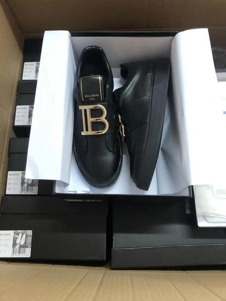 B Court Trainer Black Premium Sneaker