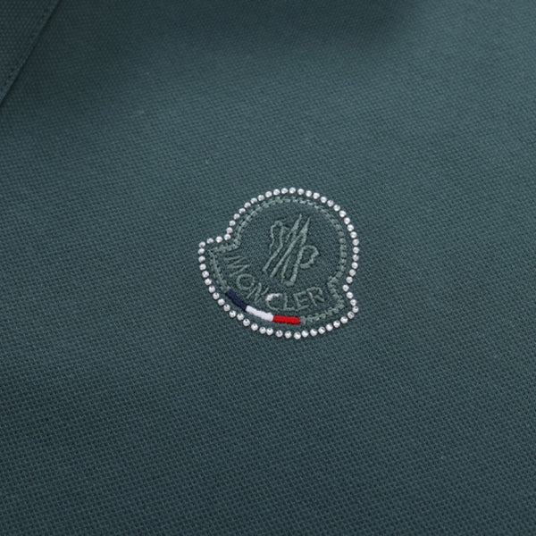 Luxury Classic Collar Logo Patch T-shirt