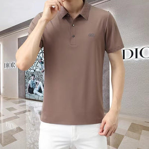 Luxury Polo T-shirt  With  Logo Superior Comfort