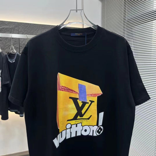 Premium Drop shoulder White Graphic T-Shirt