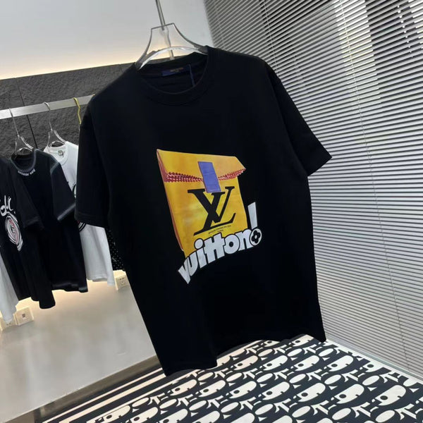 Premium Drop shoulder White Graphic T-Shirt