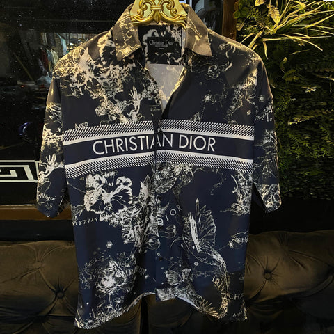 Premium Abstract Printed Drop Shoulder Shirt