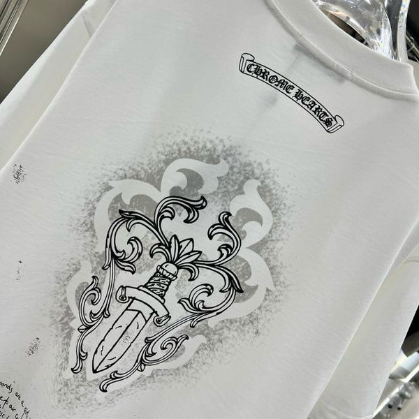 Contemporary Chrome Hearts Drop Shoulder T-shirt