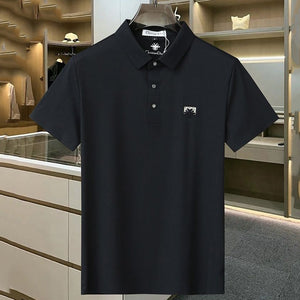 Branded Signature Logo-Plaque  Slim Fit Polo Tee