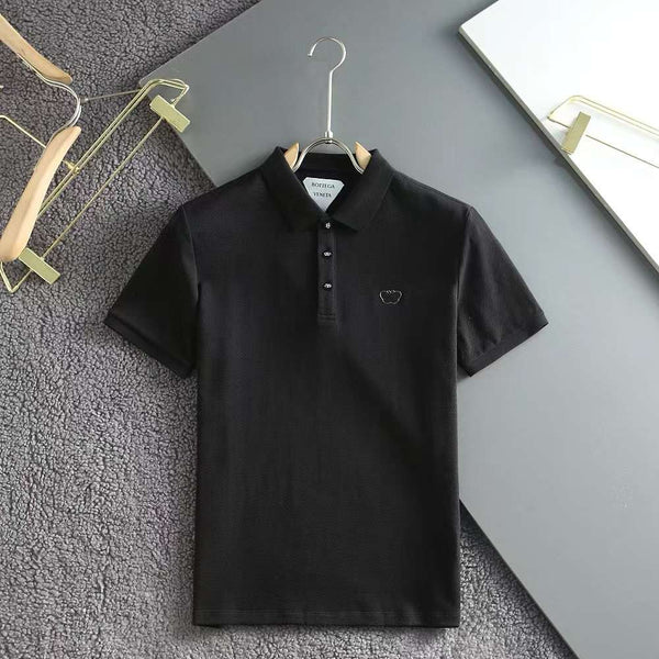 Luxury Regular  Fit  Signature Logo- Embroidered  Polo T-shirt