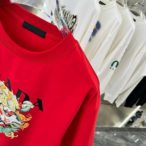 Dragon Face Signature Drop Shoulder Tee