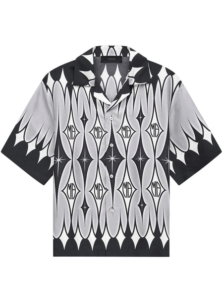 Premium Argyle  Bowling Shirt