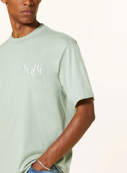 Men's Staggered Logo Drop Shoulder T-Shirt