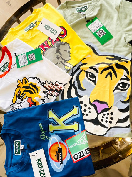 Premium Tiger-Print Cotton T-shirt