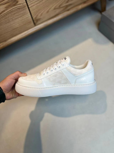 Luxury Brand White Low Top Sneaker