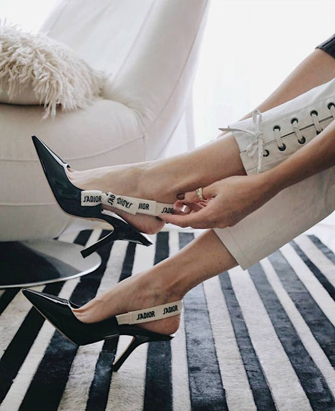 Women Luxury  Slingback Pump  Heel