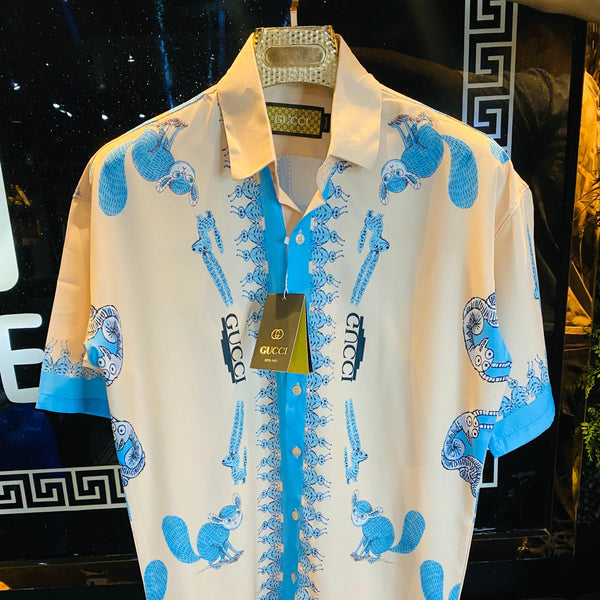 Premium Quality Digital Print Drop Shoulder Shirt