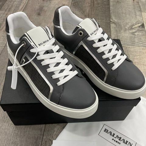 Premium Collection  Patched Low Top Sneakers