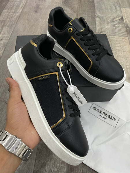 Luxury Collection Patched Low Top  Sneakers