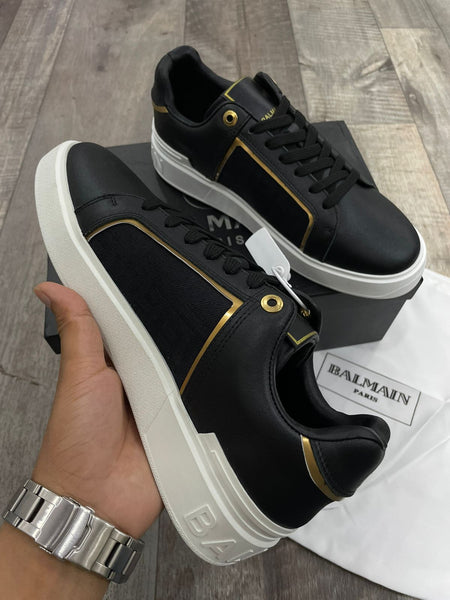 Luxury Collection Patched Low Top  Sneakers