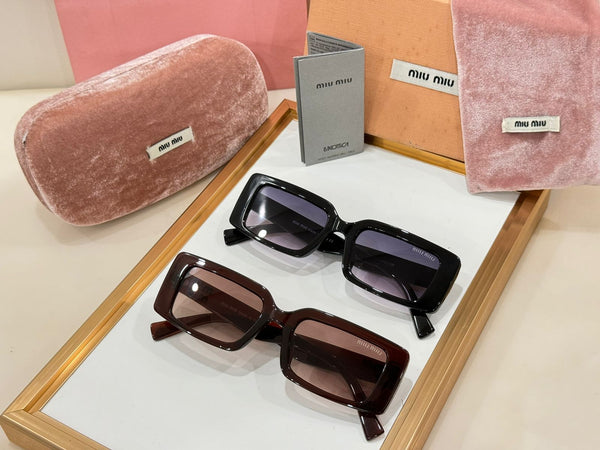 Luxury Rectangular Shape   Bold Arm Sunglasses