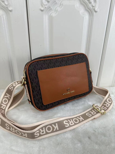 Maeve Monogram-Print Crossbody Bag