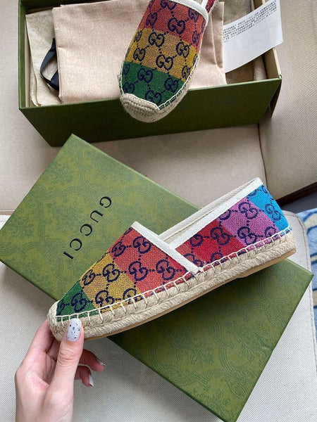 Monogram Canvas Espadrilles Multicolour