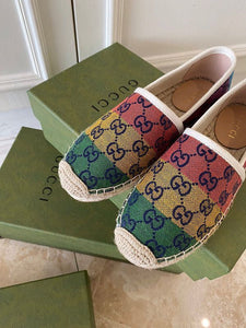 Monogram Canvas Espadrilles Multicolour