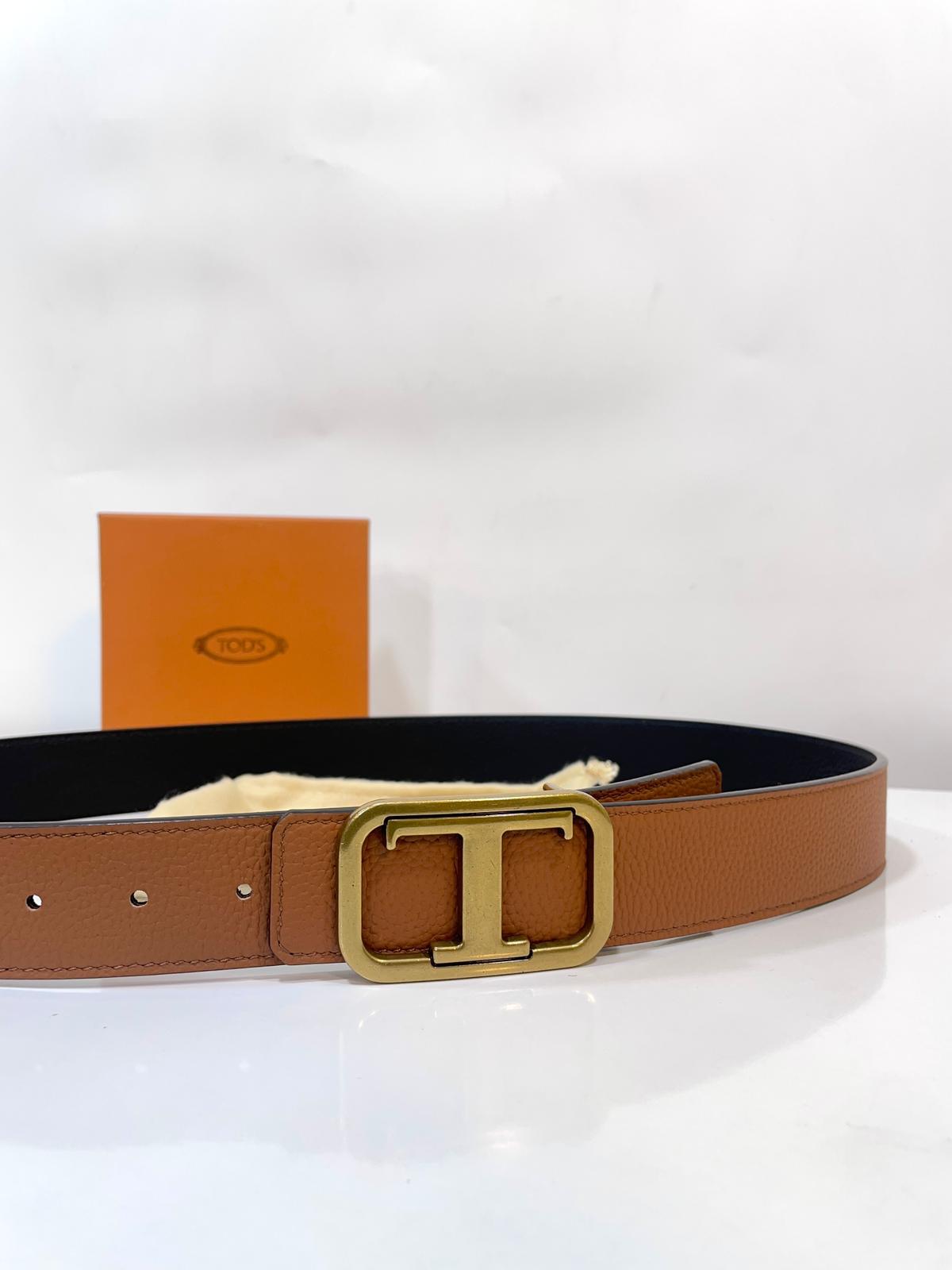 Premium T Monogram Buckle  Belt