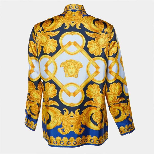 Premium  baroque-Print Shirt