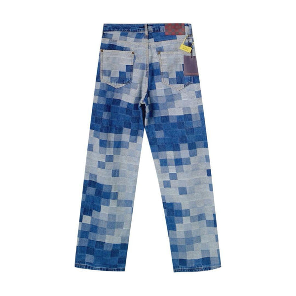 Premium Pixel Design  Denim Pant and Denim Jacket