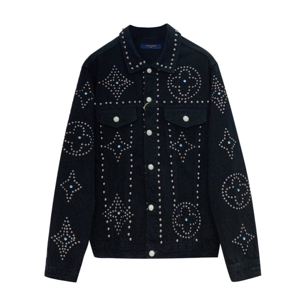 Luxury Embroidered Denim Jacket