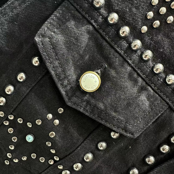 Luxury Embroidered Denim Jacket